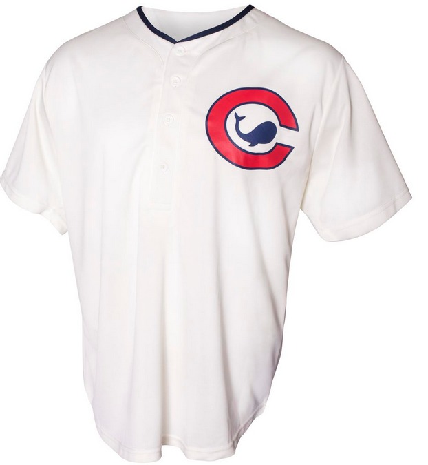 May 30, 2015 Chicago Cubs vs. Kansas City Royals - Chicago Whales Replica  Throwback Jersey - Stadium Giveaway Exchange