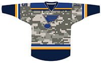 st louis blues camouflage jersey