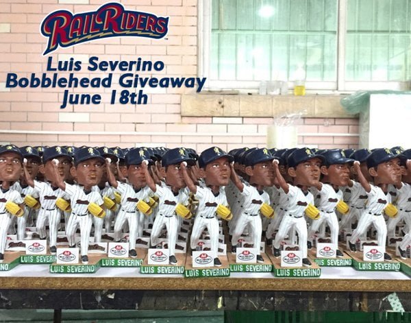 Rail Riders Luis Serverino Bobblehead 6-18-2016