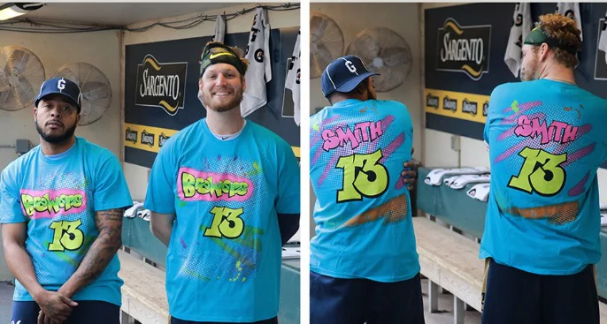 2016 Game Giveaway 90's Will Smith Brewers Shirt – Hype Heaven Shop