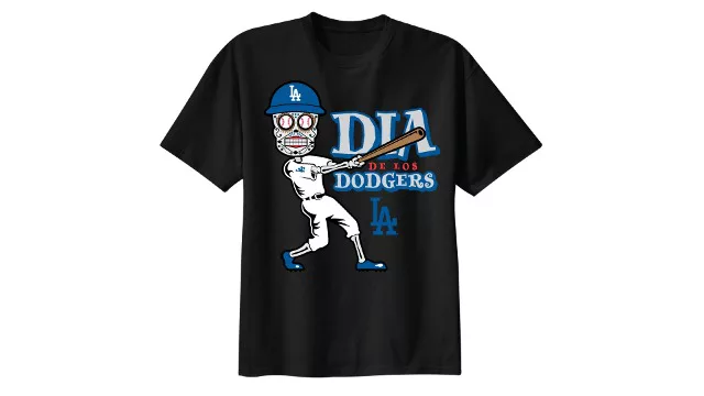 September 5, 2017 Los Angles Dodgers - Dia de Los Dodgers Shirt - Stadium  Giveaway Exchange