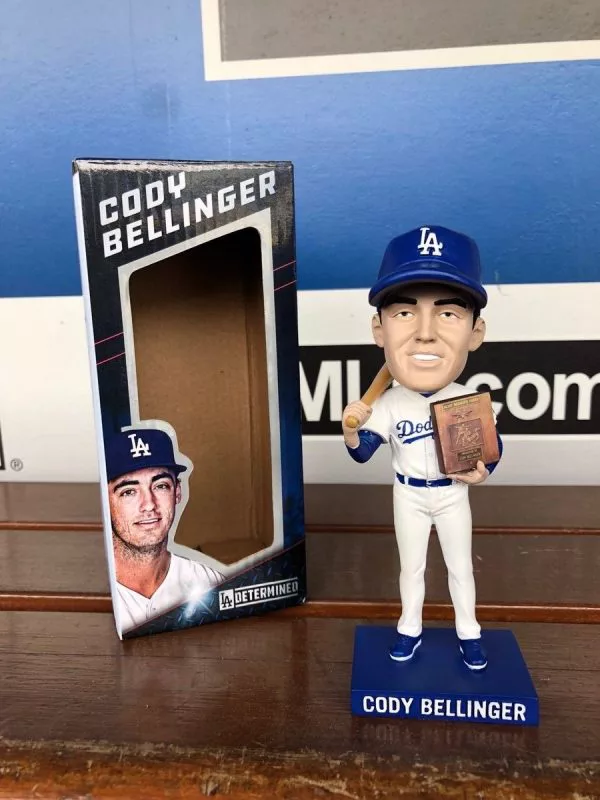 April 21, 2018 Los Angeles Dodgers - Cody Bellinger ROY Bobblehead -  Stadium Giveaway Exchange