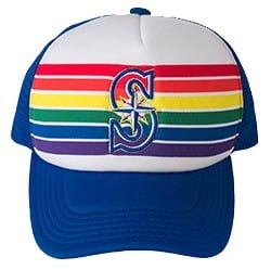 June 22, 2017 Seattle Mariners - Pride Night Hat - Stadium Giveaway Exchange