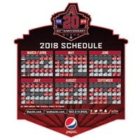 March 29, 2018 Arizona Diamondbacks - Opening Day Schedule Magnet ...