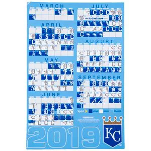 March 28, 2019 Kansas City Royals - Magnetic Schedule - Stadium Giveaway  Exchange