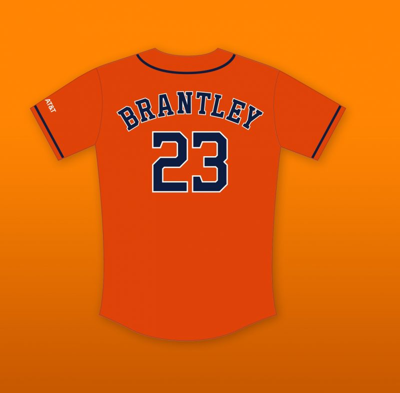 June 29, 2019 Houston Astros - Michael Brantley Orange Replica Jersey -  Stadium Giveaway Exchange