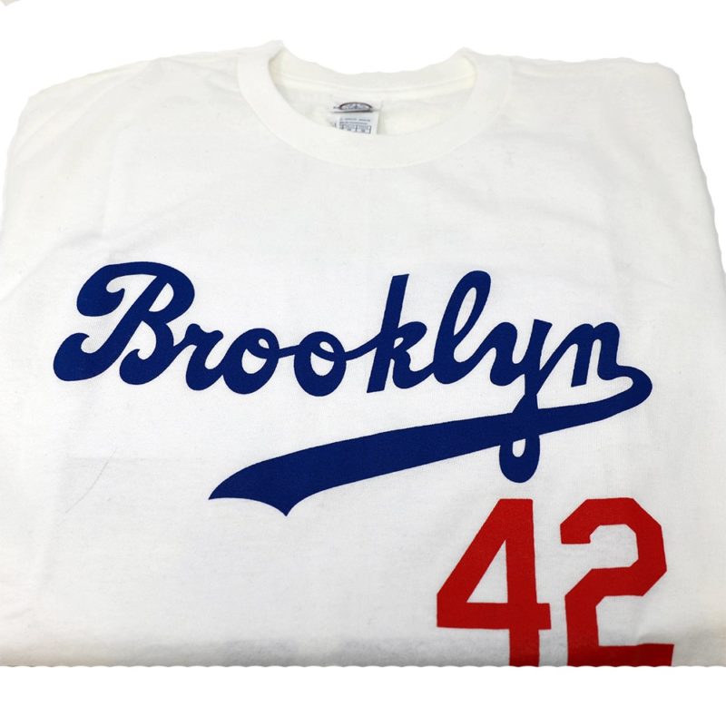 April 15, 2022 New York Mets - Jackie Robinson Brooklyn Dodgers Name and  Number T-Shirt - Stadium Giveaway Exchange
