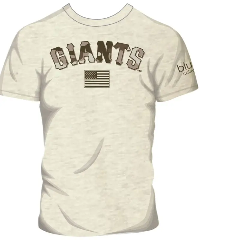 May 22, 2022 San Francisco Giants - Camo T-Shirt - Stadium Giveaway Exchange