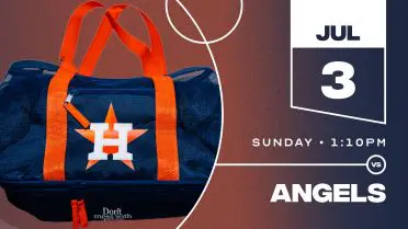 NWT outlets Houston Astros Summer Beach Tote w/zipper cooler 2022 Promo Giveaway