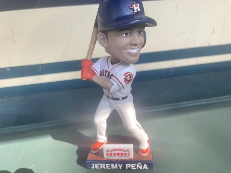 Jeremy Pena Houston Astros Star Rookie Prospect Bobblehead FOCO