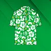 Oakland Athletics Hawaiian Shirt Flower Summer Gift For Fans - Bunbotee