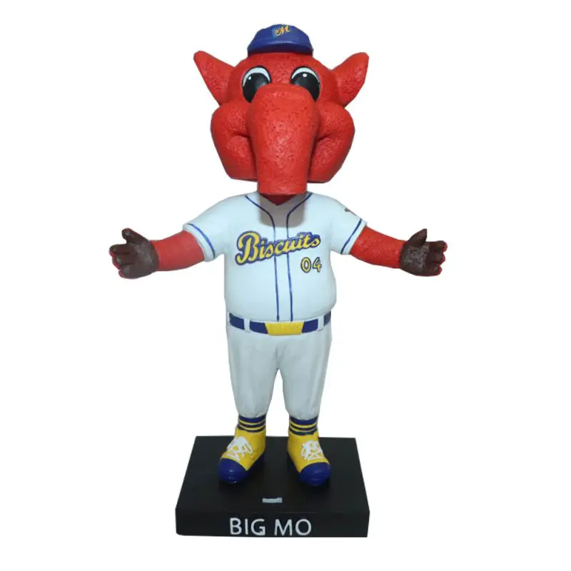 Big Mo Montgomery Biscuits Mascot, Ginger