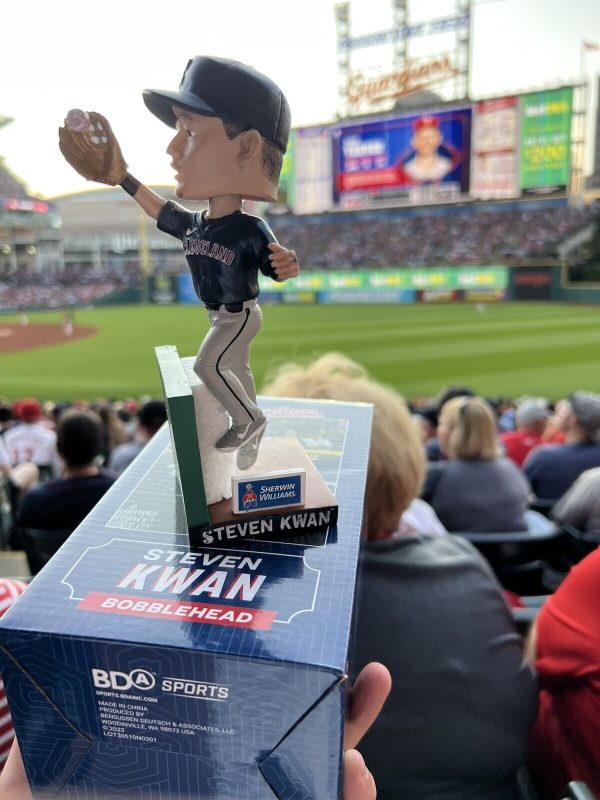 Steven Kwan t-shirt might will be replacing Franmil Reyes bobblehead night  on September 3rd (first 12500 fans) : r/ClevelandGuardians