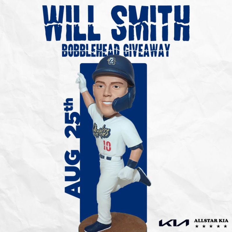 August 25, 2023 Rancho Cucamonga - Will Smith Bobblehead - Stadium ...