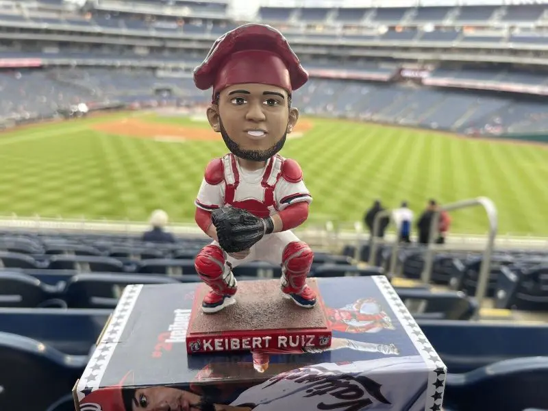 2023 Washington Nationals Keibert Ruiz Bobblehead SGA 9/22 MLB