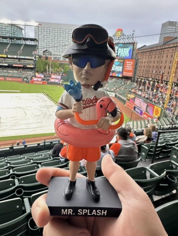 May 10, 2024 Baltimore Orioles Mr. Splash Bobblehead Stadium